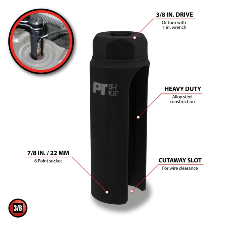 Performance Tool W1267 Oxygen Sensor Socket - Image 2